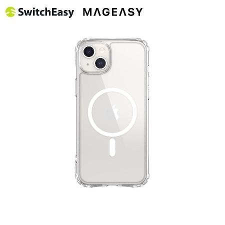 SwitchEasy ATOMS M iPhone 15 6.1吋 超軍規防摔透明保護殼(支援MagSafe)✿80D024